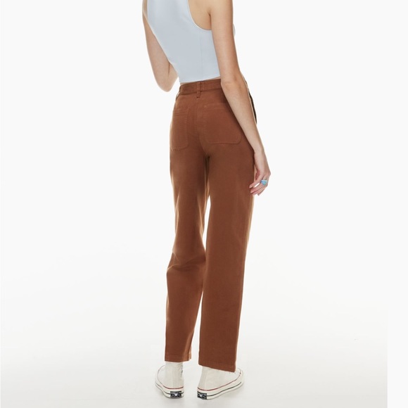 Aritzia Jaden Pant in Epicurean Brown - Size 4 - Picture 7 of 14